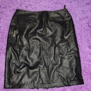 Croft & Barrow Black Pencil Skirt